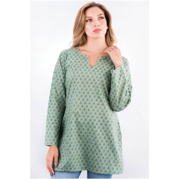 Cotton Rani Printed Tunic - Picture 1 of 1